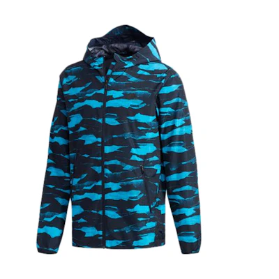 adidas Camo Windbreaker Jacket - Legend Ink Blue DW4656