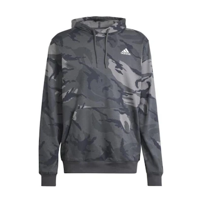 adidas Camouflage Logo Hoodie - Gray IS2021