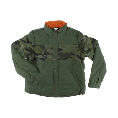 adidas Camouflage Print Slim Fit Jacket Green M32481