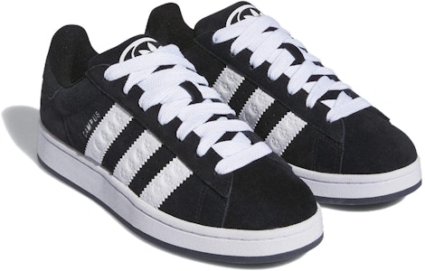 adidas Originals Campus 00S 圓頭舒適 防滑保暖 低幫 板鞋 男款 黑色 Shop adidas Originals Campus 00S 圓頭舒適 防滑保暖 低幫 板鞋 男款 黑色