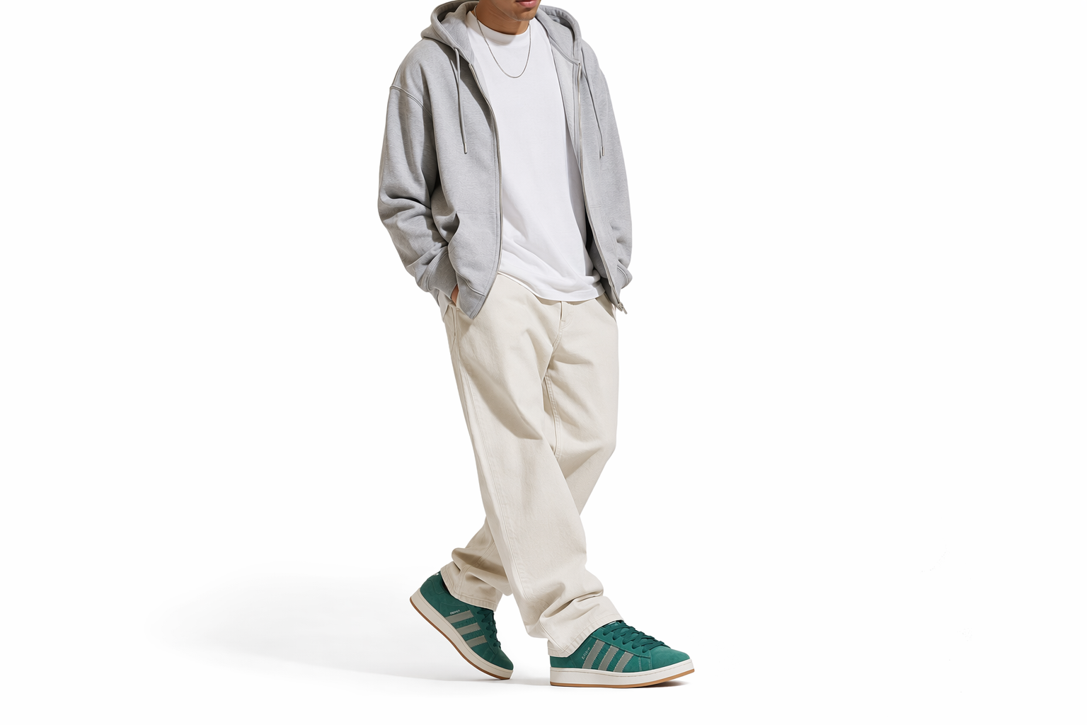 Order アディダス キャンパス 00s "カレッジエイトグリーン シルバーグリーン" JH8794
