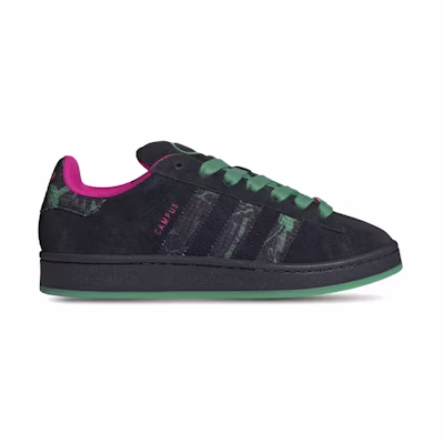 adidas Campus 00s 'Core Black Semi Court Green Shock Pink'
