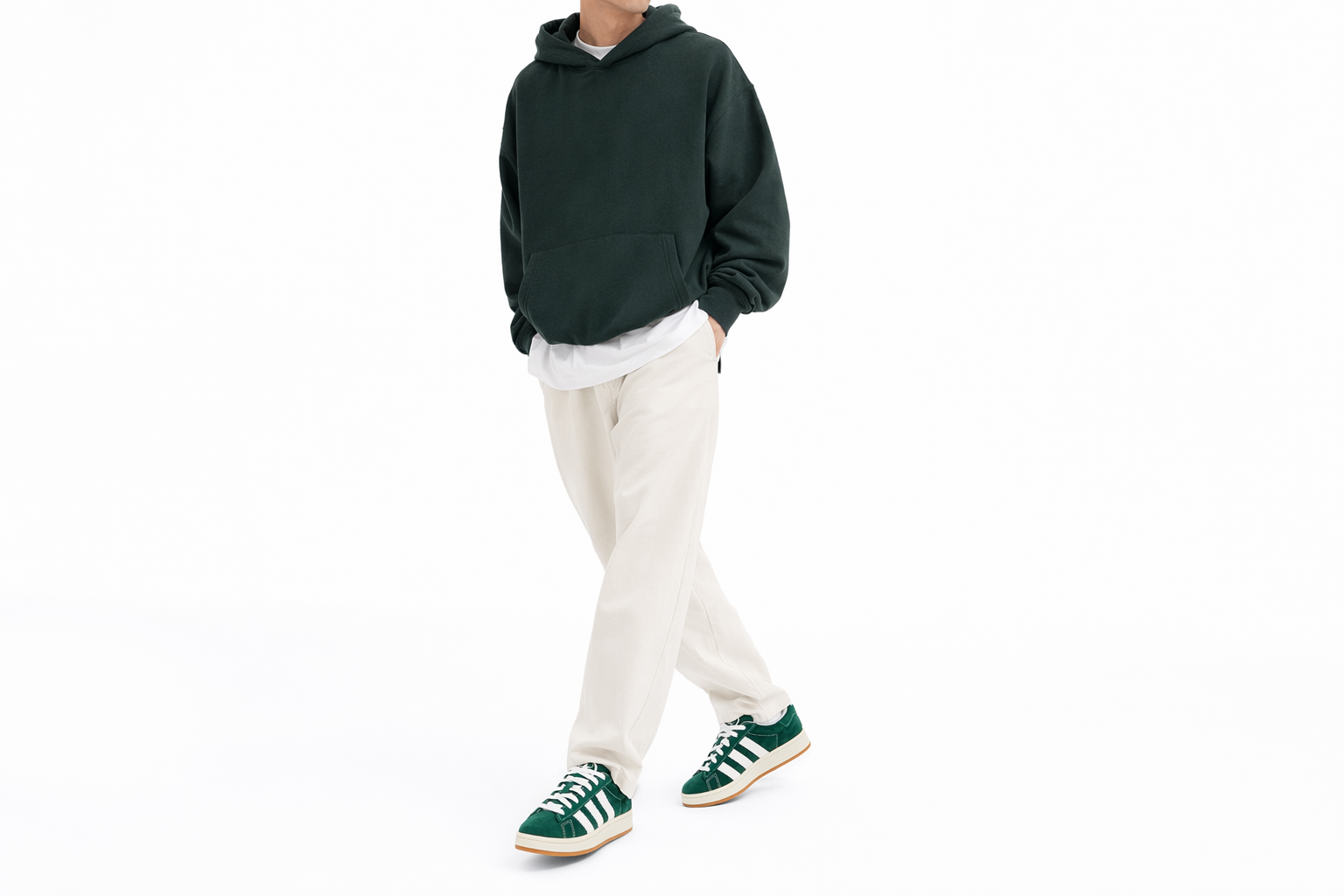 Order adidas Campus 00s 'Verde Oscuro Gum' H03472