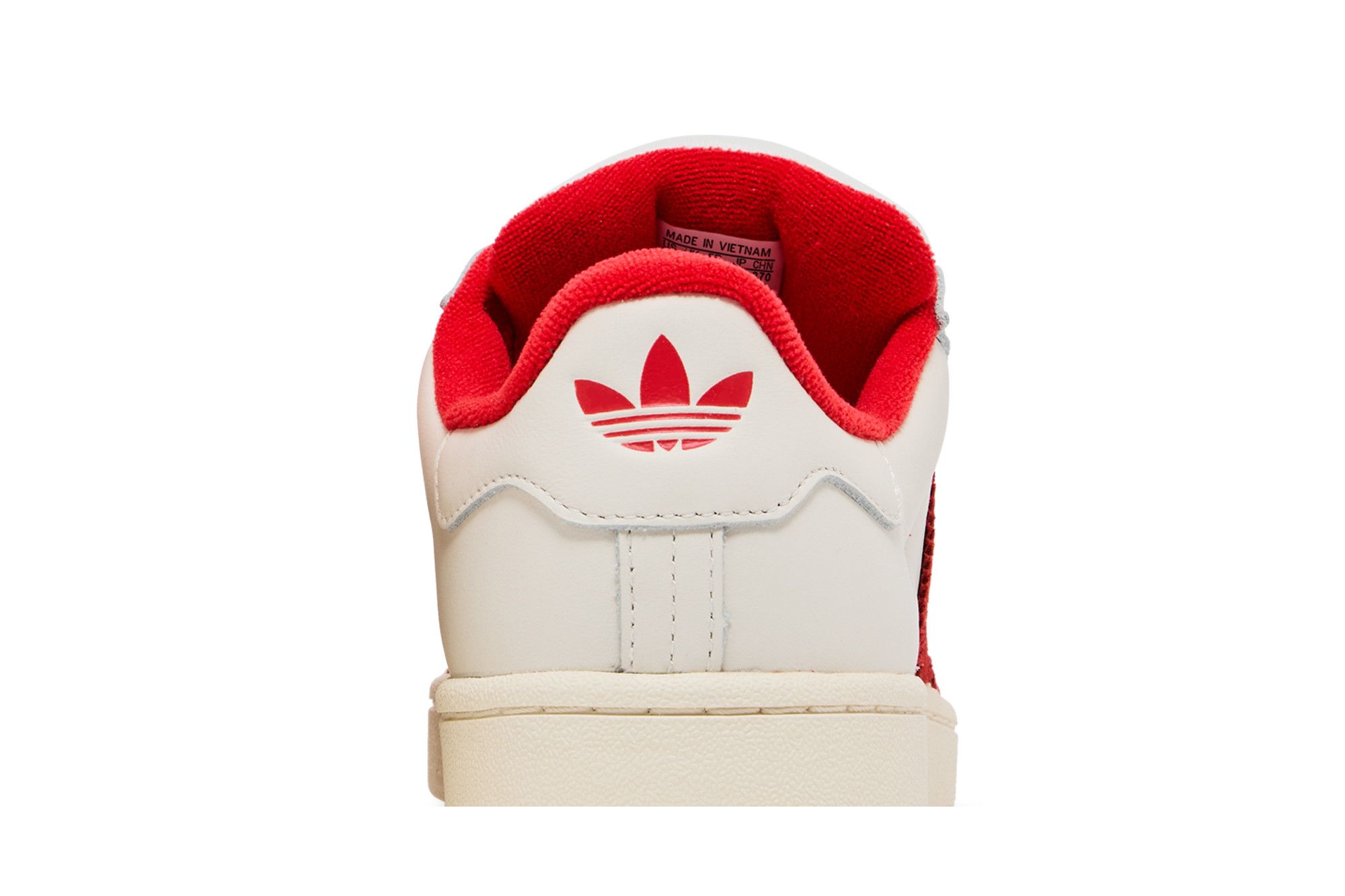 Sizing adidas Campus 00s ''Bianco Sporco Rosso Preloved'' ID2068