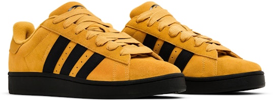 阿迪达斯 Campus 00s 复古黄色黑色运动鞋 JI3308 Cheap 阿迪达斯 Campus 00s 复古黄色黑色运动鞋 JI3308