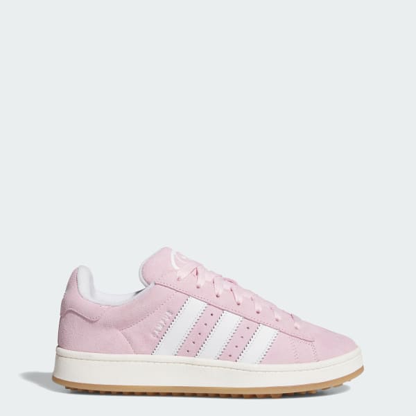 adidas Campus 00s Spikeless Golf Shoes Clear Pink/Cloud White/Off White JR1455