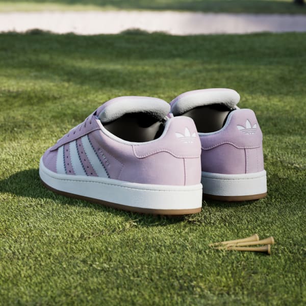 Details for 阿迪达斯 Campus 00s 无钉高尔夫鞋 粉白/云白/米白 JR1455
