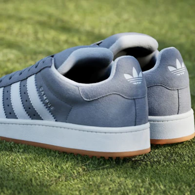 阿迪达斯Campus 00s无钉高尔夫鞋 灰白/云白/米白 JQ6803 2