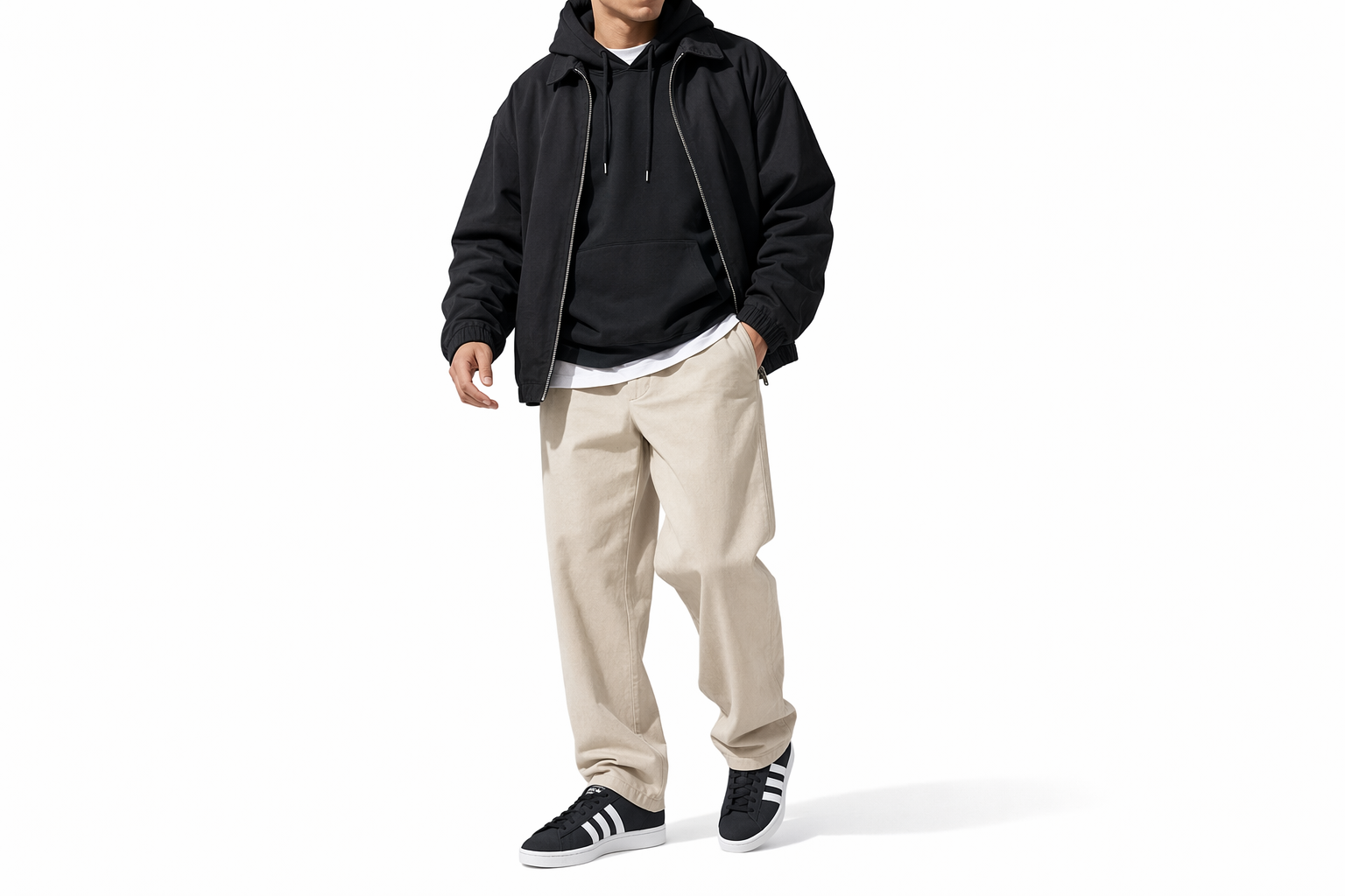 Order adidas Campus 2.0 ''Schwarz Weiß'' ID9844