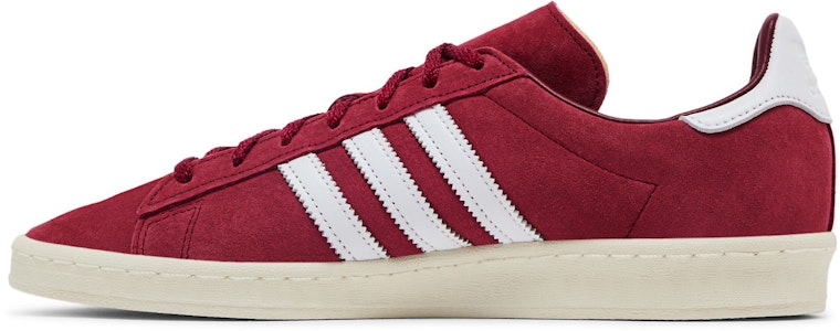 adidas Campus 80s 'Burgundy Off White' Lelaki/Wanita FZ6152 Lookbook adidas Campus 80s 'Burgundy Off White' Lelaki/Wanita FZ6152