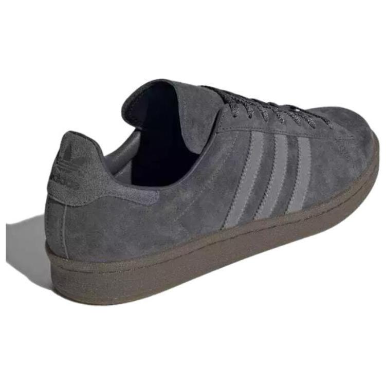 Shop adidas originals Campus 80s 耐磨透氣 低幫 板鞋 男款 黑色