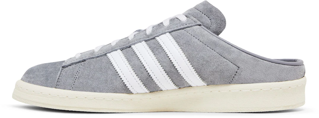 adidas Campus 80s Mule ''Grau'' FX5841 Lookbook adidas Campus 80s Mule ''Grau'' FX5841