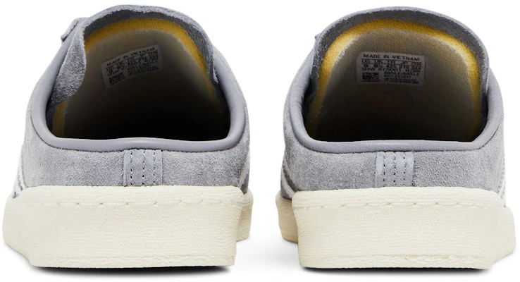 adidas Campus 80s Mule ''Grau'' FX5841 Details for adidas Campus 80s Mule ''Grau'' FX5841