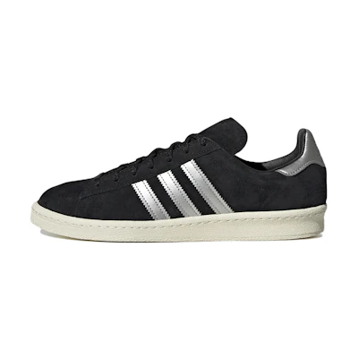 adidas Campus 'Black Metallic Silver'