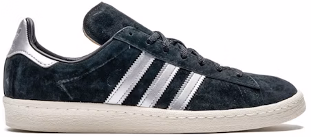 adidas Campus 'Black Metallic Silver' GX7330 adidas Campus 'Black Metallic Silver' GX7330