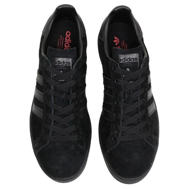 Lookbook adidas Originals Campus 百搭舒適簡約 減震耐磨 低幫 板鞋 男款 黑色