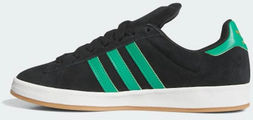 adidas Campus ADV Sneakers Core Black/Court Green/Cloud White KI5725 Details for adidas Campus ADV Sneakers Core Black/Court Green/Cloud White KI5725