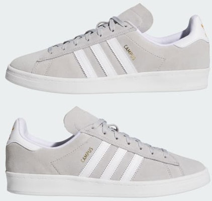 아디다스 캠퍼스 어드밴티지 스니커즈 그레이/클라우드 화이트/골드 메탈릭 JP8541 Cheap 아디다스 캠퍼스 어드밴티지 스니커즈 그레이/클라우드 화이트/골드 메탈릭 JP8541