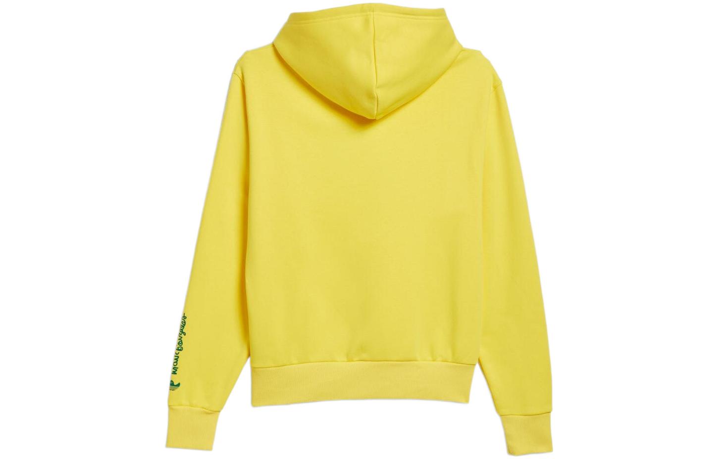 adidas Cartoon Print Hoodie Yellow HK9878