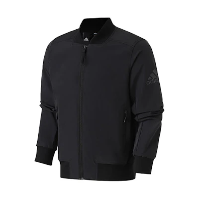 adidas Casual Athletic Woven Jacket Black DW4554