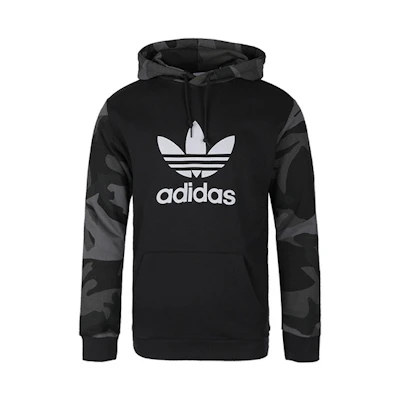 adidas Casual Camouflage Hoodie - Carbon Black ED6977