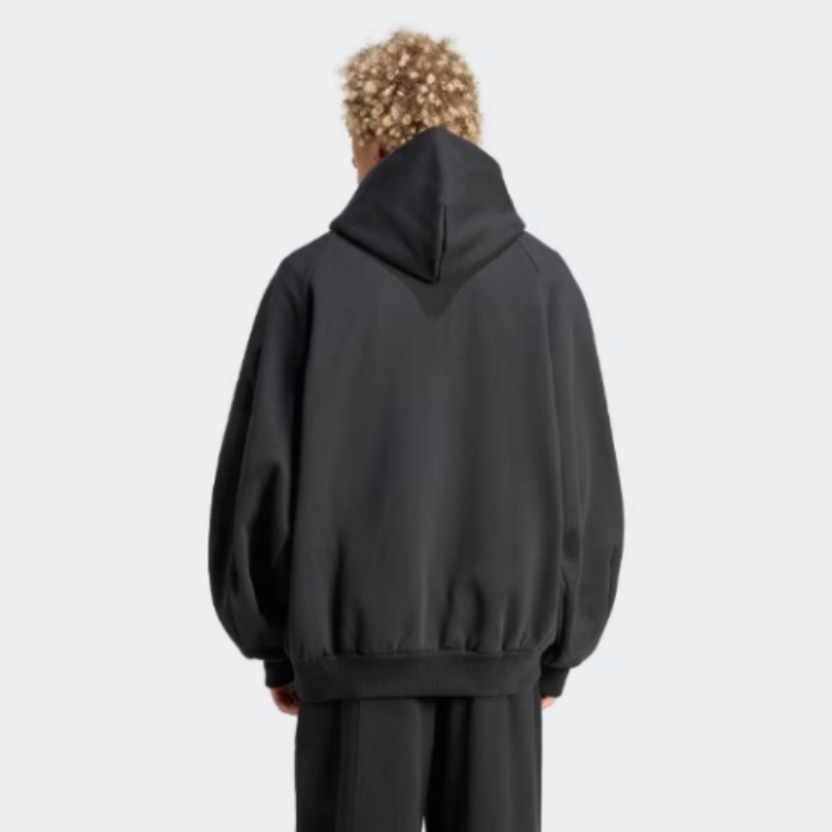 adidas Casual Comfort Zipper Hoodie Jacket - Black JJ2267 圖 3