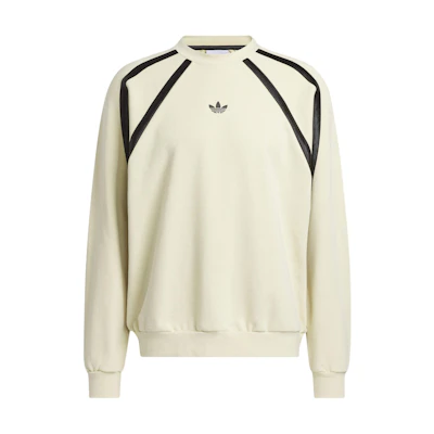 adidas Casual Crewneck Pullover Long-Sleeve Sweatshirt Beige Unisex IR6384