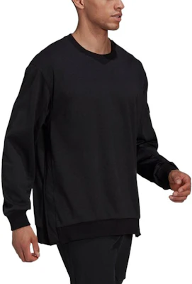 adidas 休閒圓領套頭衫運動長袖上衣 HH8114 Shop adidas 休閒圓領套頭衫運動長袖上衣 HH8114