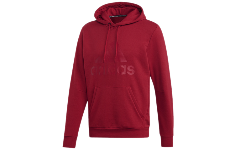 adidas Casual Hoodie Pullover Brown Red EB5246