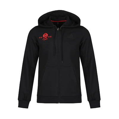 adidas Casual Hoodie Sports Jacket Black GE2928