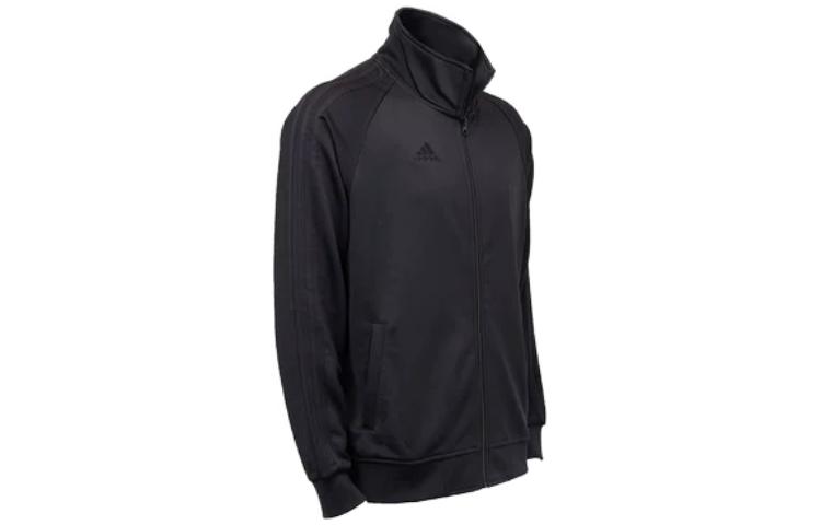 adidas Casual Logo Track Jacket Pure Black Unisex TR30JR-BB