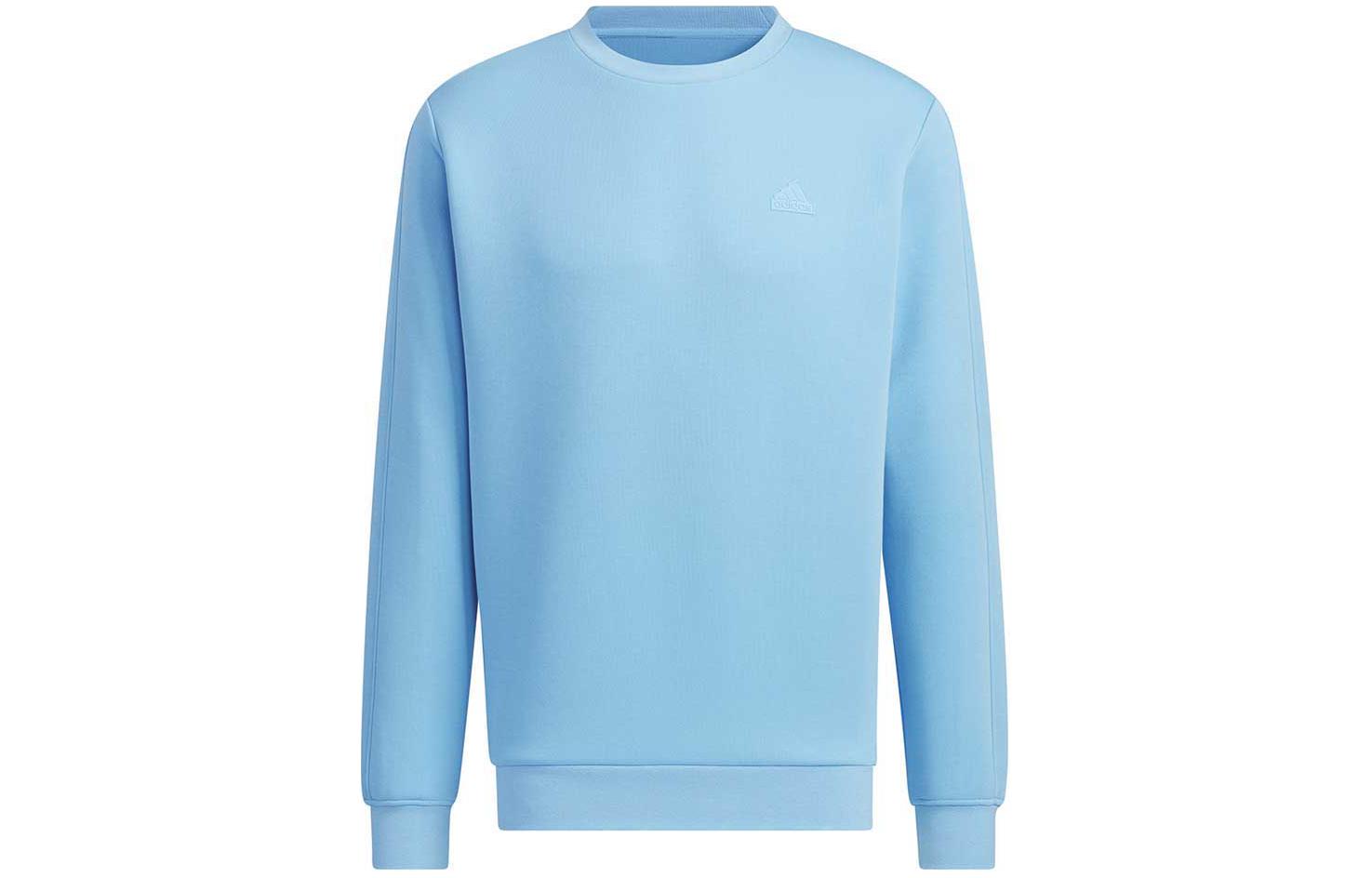 adidas Casual Loose Fit Crewneck Sweatshirt Blue JE8638