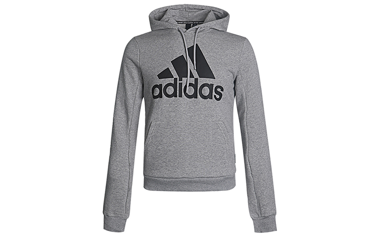 adidas Casual Pullover Hoodie Grey GC7341
