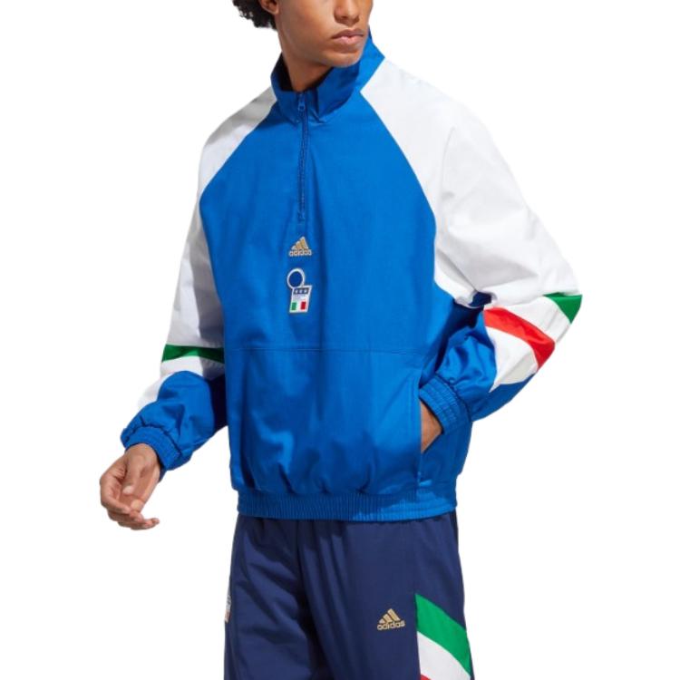 Purchase adidas 休閒套頭圓領衫 皇家藍 HT2188