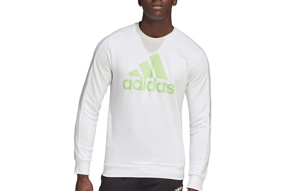 adidas Casual Pullover Sweatshirt White GJ6591