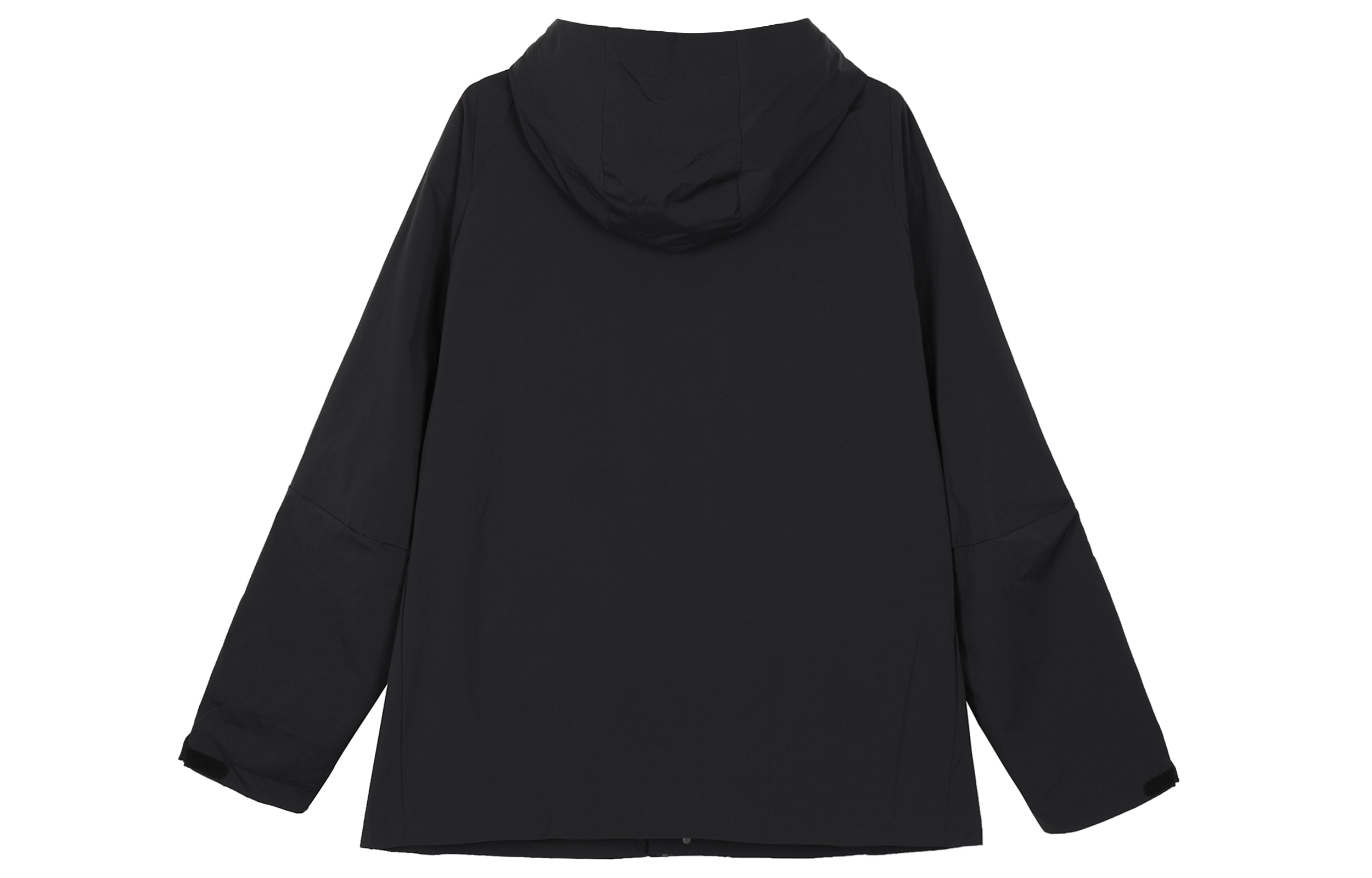 adidas Casual Solid Black Hoodie Jacket IZ1592 圖 3