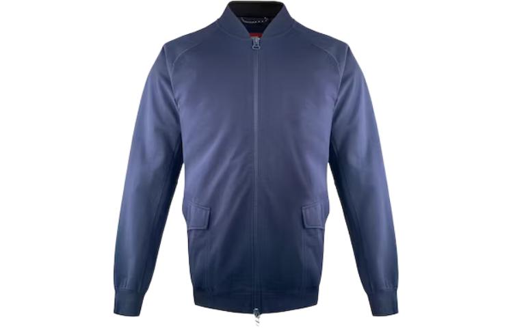 adidas Casual Solid Color Zip-Up Jacket Blue BK0196 圖 2