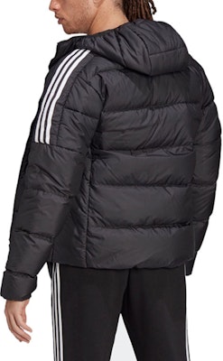 アディダス カジュアル スポーツ フード付き ダウンジャケット ブラック GT9141 Shop アディダス カジュアル スポーツ フード付き ダウンジャケット ブラック GT9141