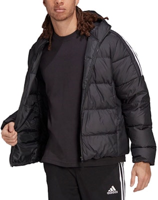 アディダス カジュアル スポーツ フード付き ダウンジャケット ブラック GT9141 Purchase アディダス カジュアル スポーツ フード付き ダウンジャケット ブラック GT9141