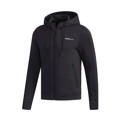adidas Casual Sports Hooded Jacket Black BQ0794