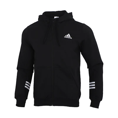 adidas Casual Sports Hooded Jacket Black GD5458