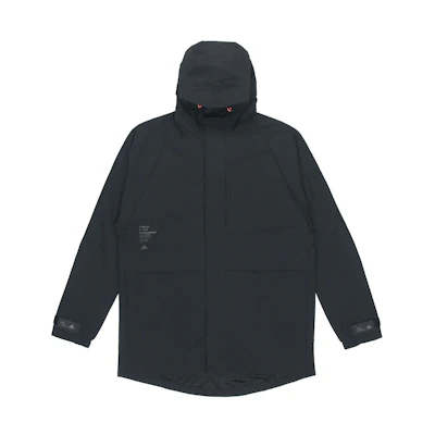 adidas Casual Sports Hooded Jacket Black GF4018