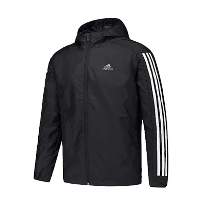 adidas Casual Sports Hoodie Jacket - Black EK4727