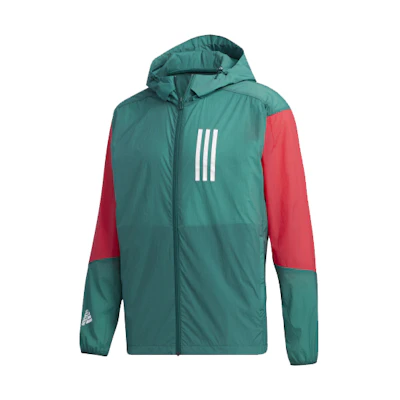 adidas Casual Sports Hoodie Jacket Forest Green GL5627
