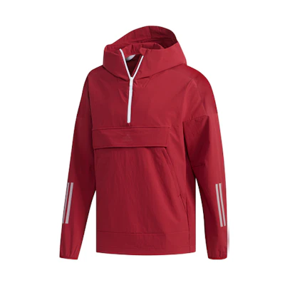 adidas Casual Sports Hoodie Maroon Color EH3779