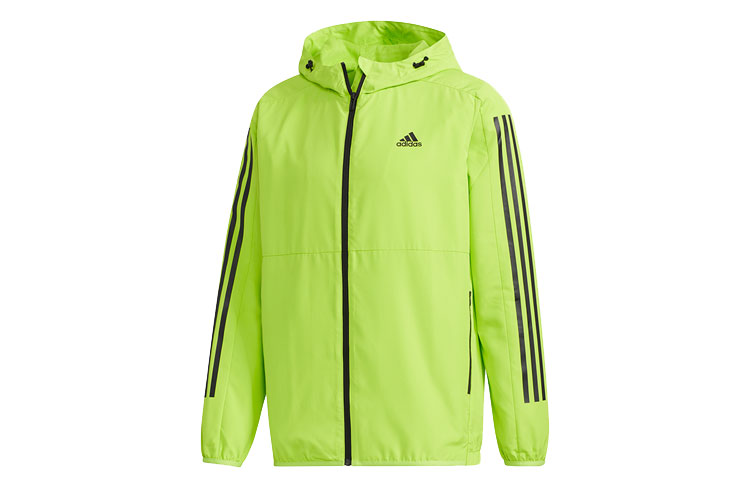 adidas Casual Sports Jacket Semi-Fluorescent Green GF3963