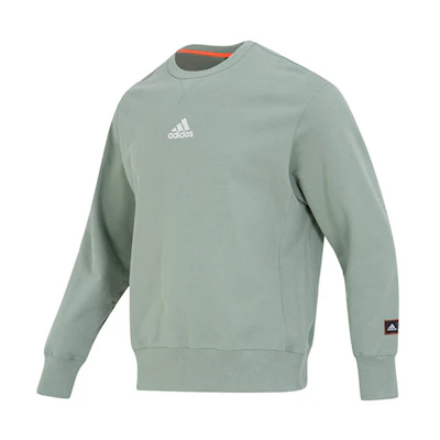 adidas Casual Sports Sweatshirt Light Green IK7686