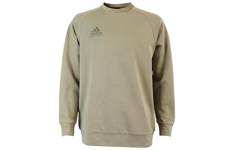 adidas Casual Unisex Grey Crewneck Pullover Sweatshirt ADICSTL06-GYDG