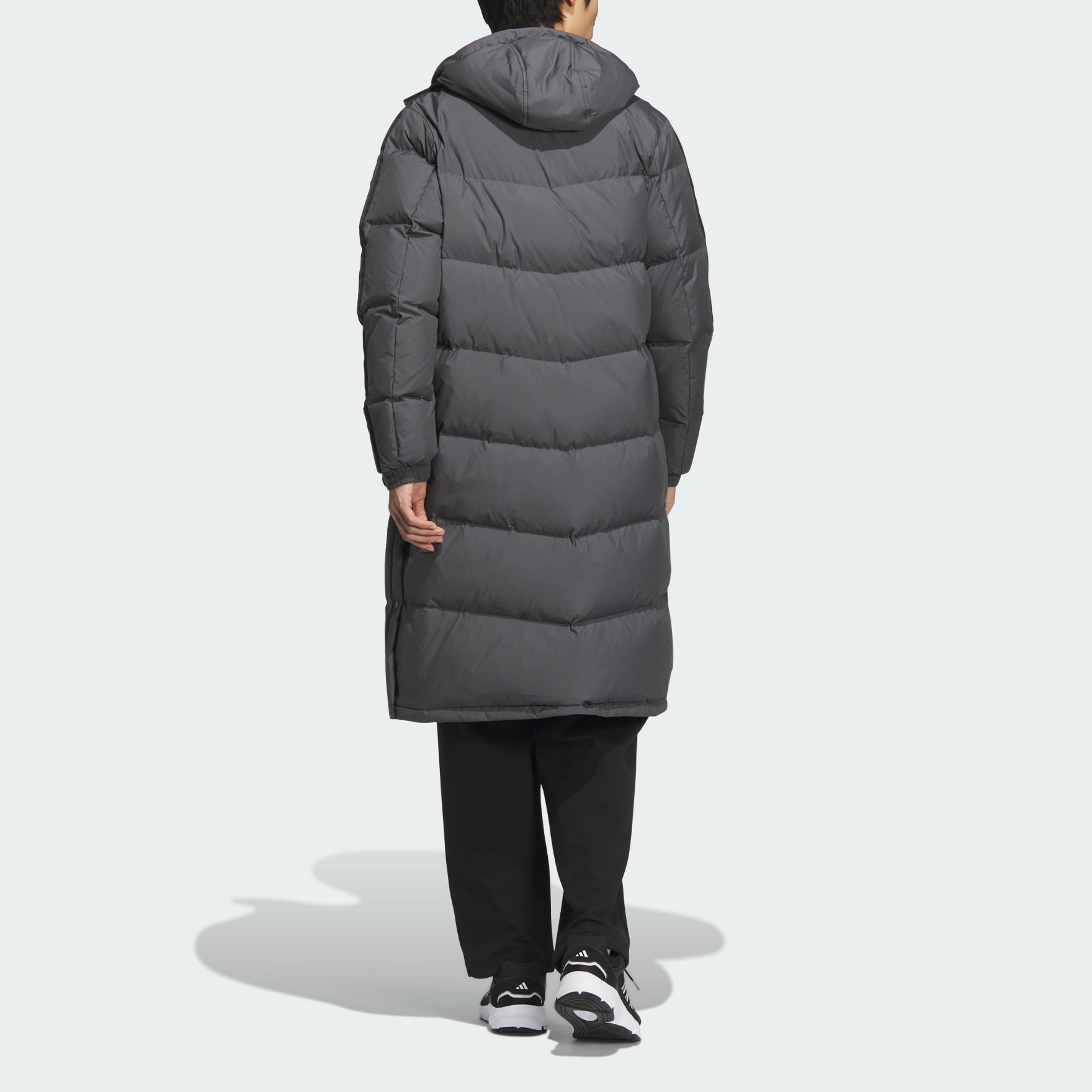 adidas Casual Warm Puffer Jacket Unisex Dark Grey JM9123 圖 4