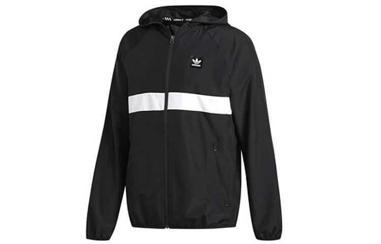 adidas Casual Windbreaker Jacket Black DH3872